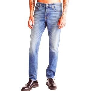 Calvin Klein |👖Denim Slim Straight Faded Blue Jeans Men's Size 36 W / 30 L
